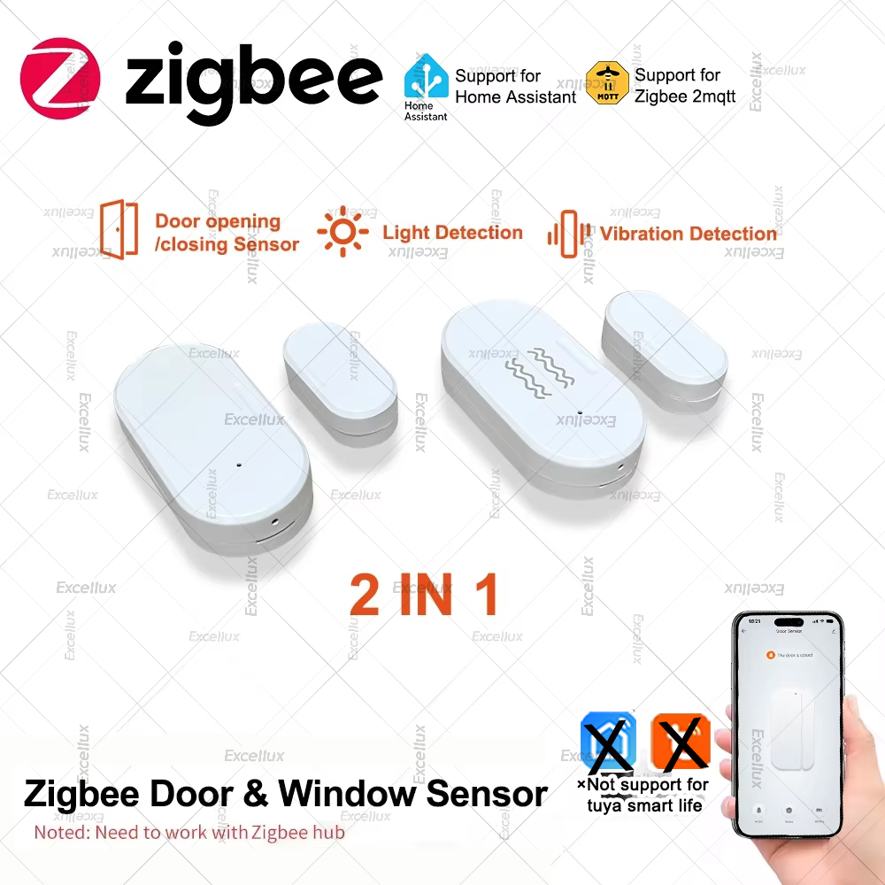 Home Security With Alarm - Zigbee 3.0 Door Window Sensor With