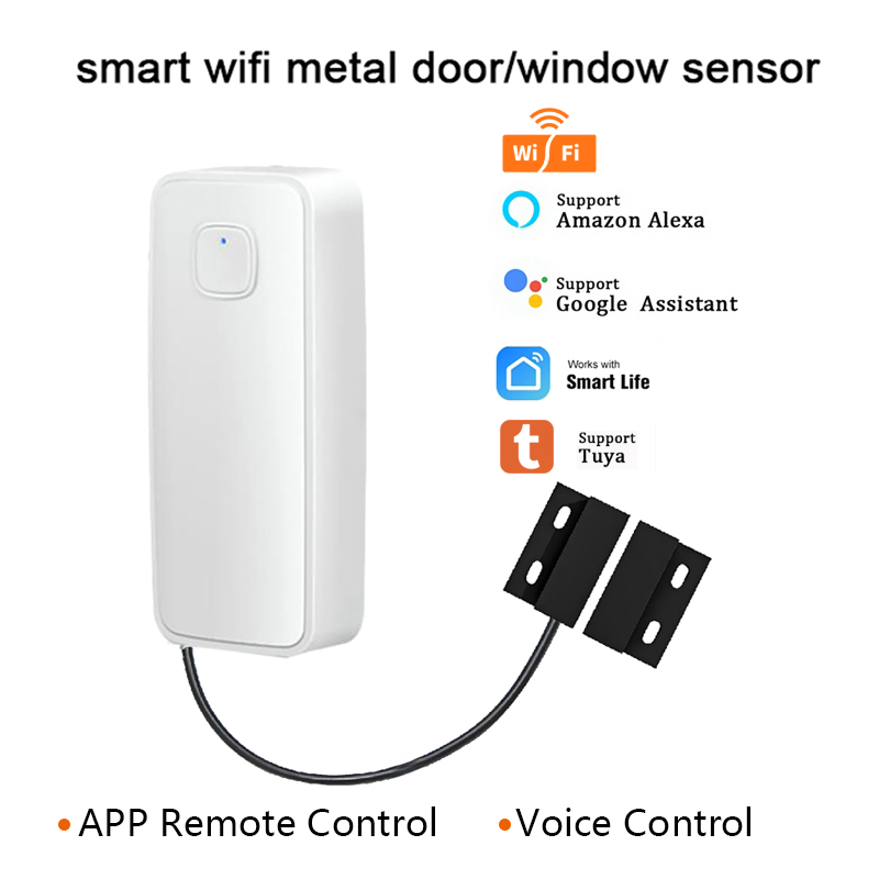 Home Security With Ai - Smart Door Window Magnetic Detector WIFI
