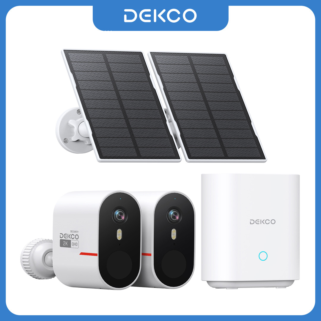 Home Security Technician - Dekco 3MP WiFi Solar Camera System