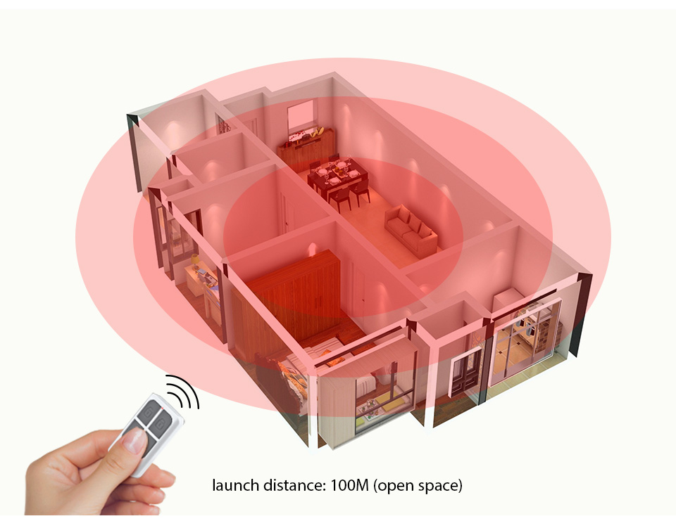 RC531 Wireless Portable Remote - đánh giá và giá Home Security With Ai