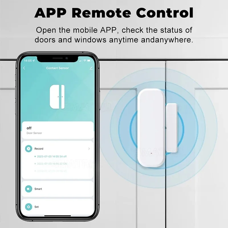 Tuya WiFi Smart Door Window Se - đánh giá và giá Home Security With Ai