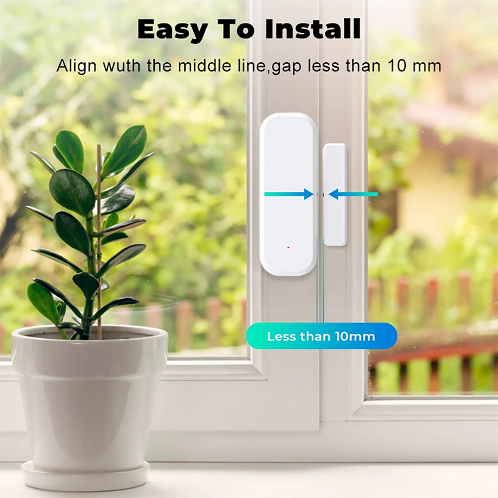 Tuya WiFi Smart Door Window Se - đánh giá và giá Home Security With Ai