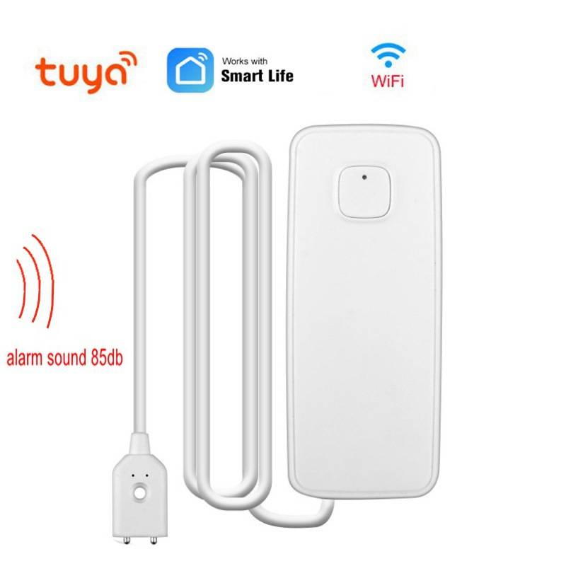 Tuya WiFi Smart Water Leak Sen - đánh giá và giá Home Security With Ai