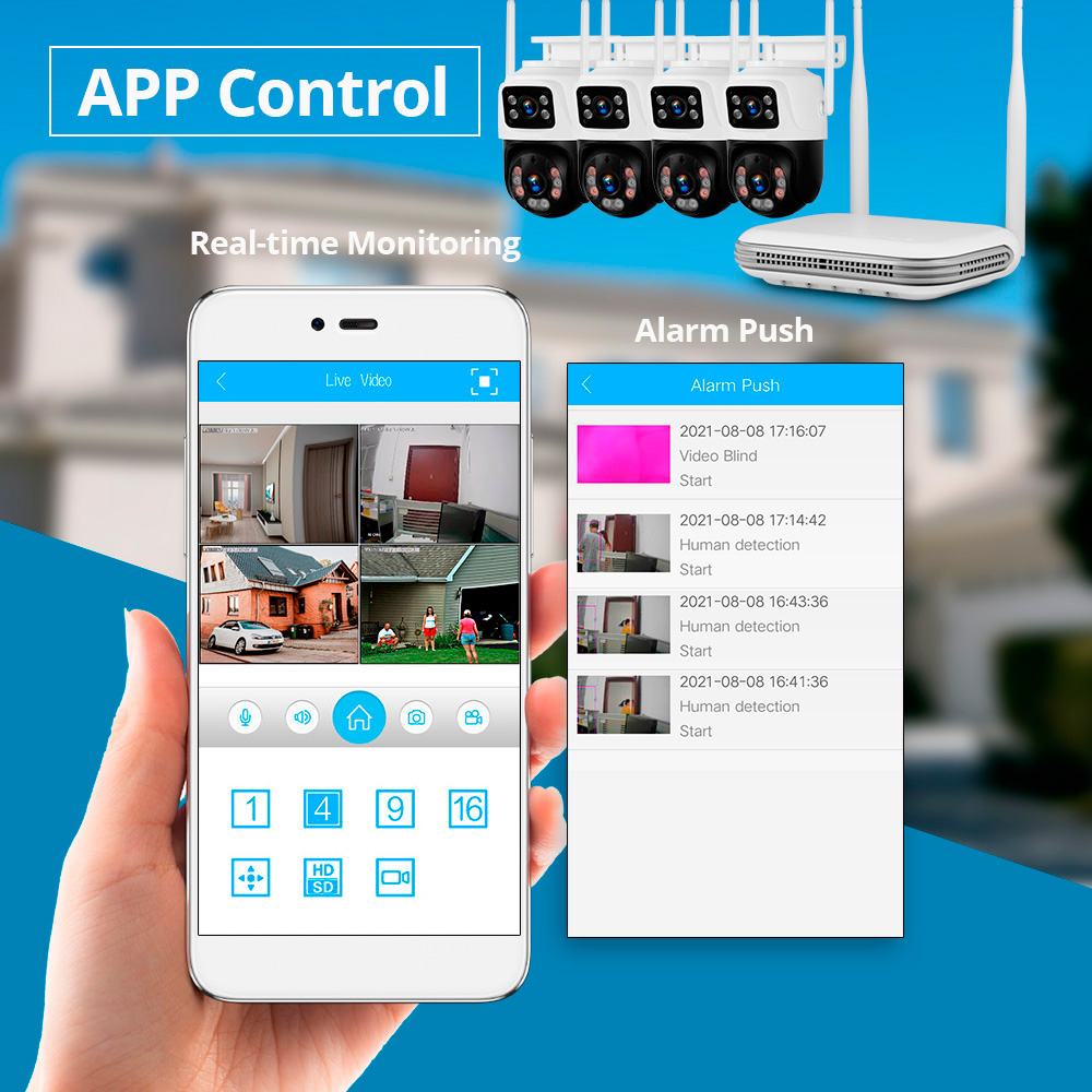 KERUI Waterproof 6MP HD Wirele - đánh giá và giá Home Security Technician