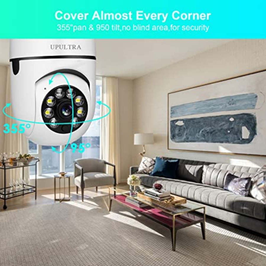 Light Bulb 1080P Security Wire - đánh giá và giá Home Security With Alarm