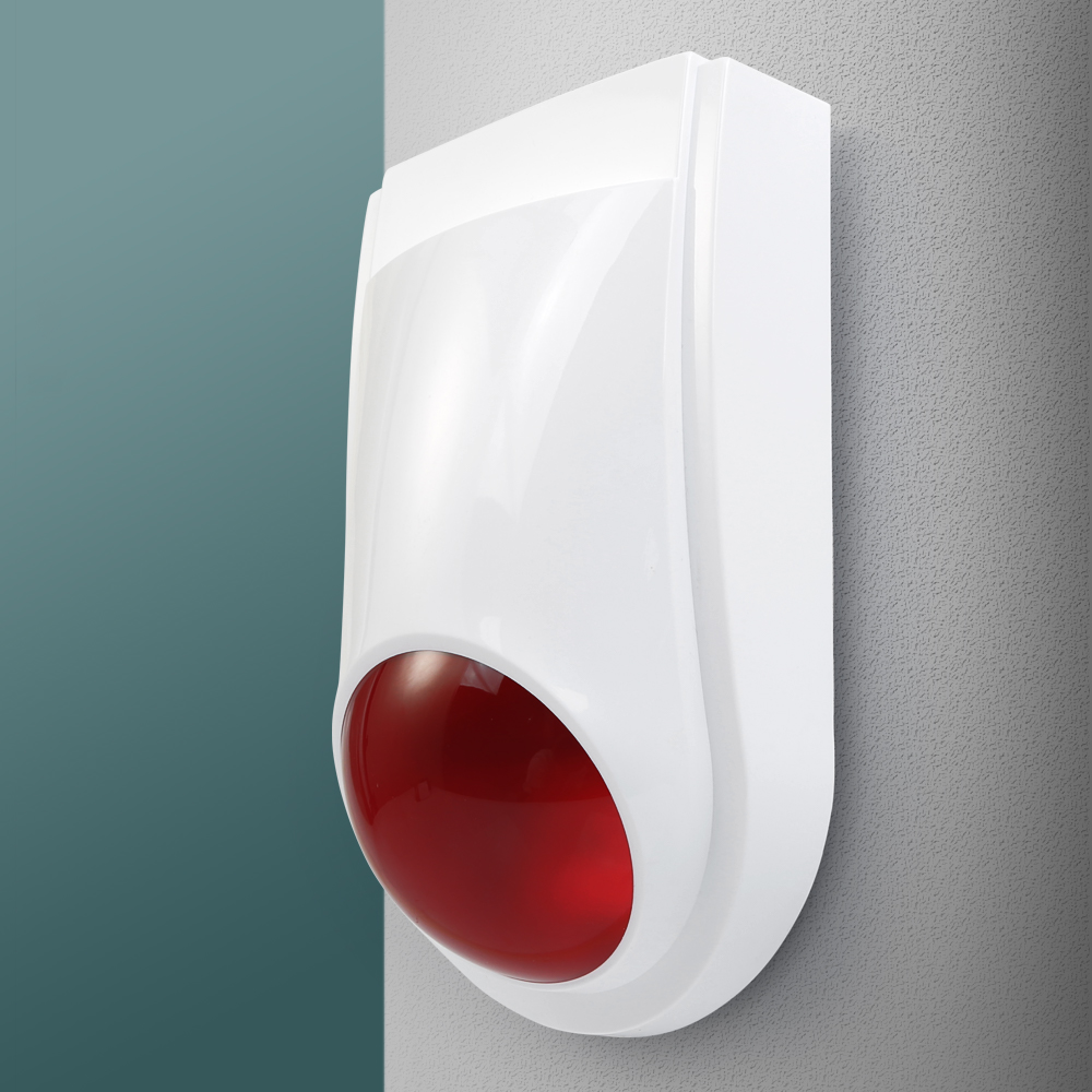 Wireless Flash Siren E6 Outdoo - đánh giá và giá Home Security With Ai
