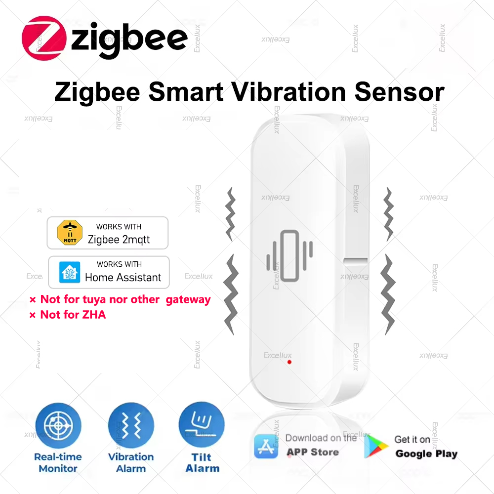 Zigbee Smart Vibration Sensor  - đánh giá và giá Home Security With Alarm