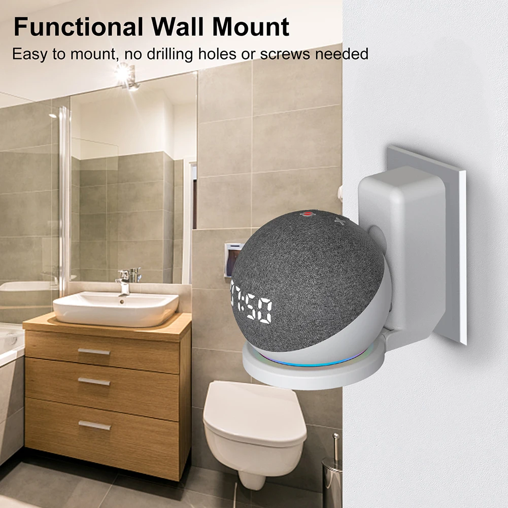 Portable Wall Mount Holder For - đánh giá và giá Amazon Speaker Echo Dot 5