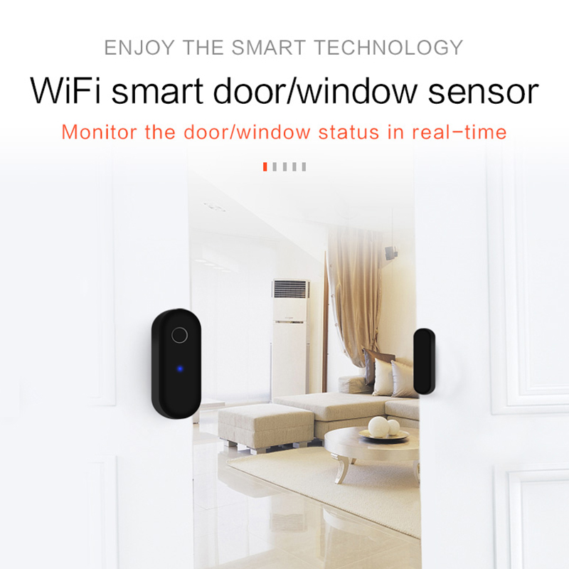 Tuya WiFi Door Open Close Dete - đánh giá và giá Home Security With Ai